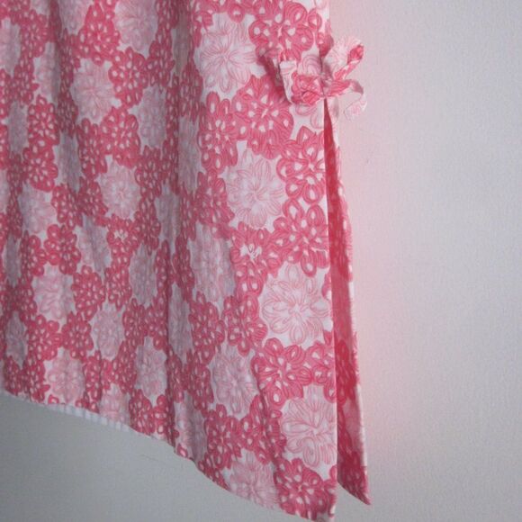 Tibi VINTAGE Pink Cotton Skirt Womens Size 4 with 27" Waist Lily Pulitzer Style - Picture 5 of 9
